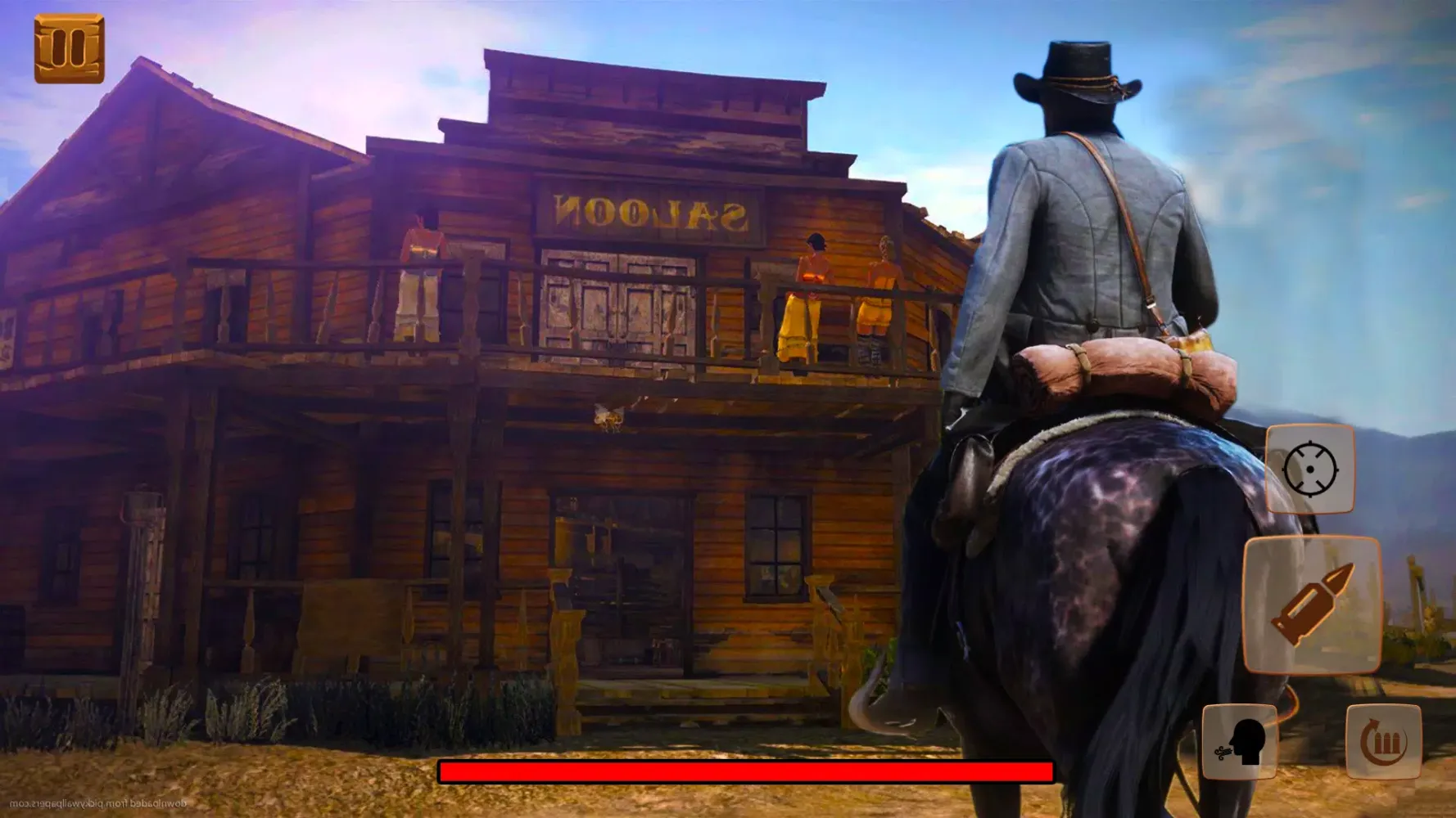 Capturas de pantalla de West Gunfighter Cowboy game 3D