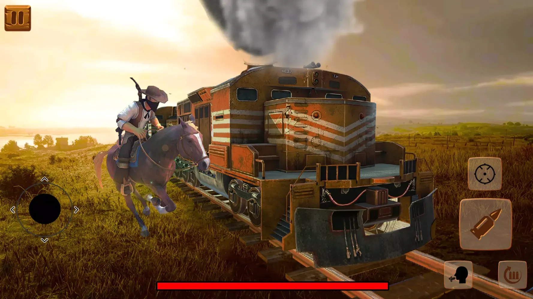 Capturas de pantalla de West Gunfighter Cowboy game 3D