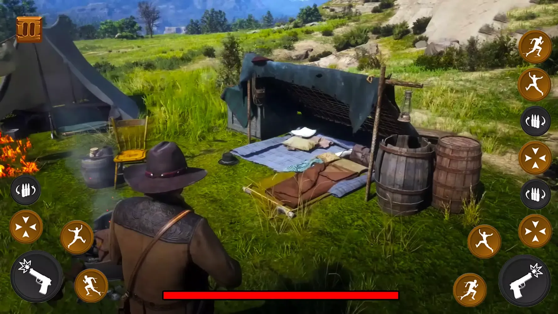 West cowboy Horse Riding game Screenshots