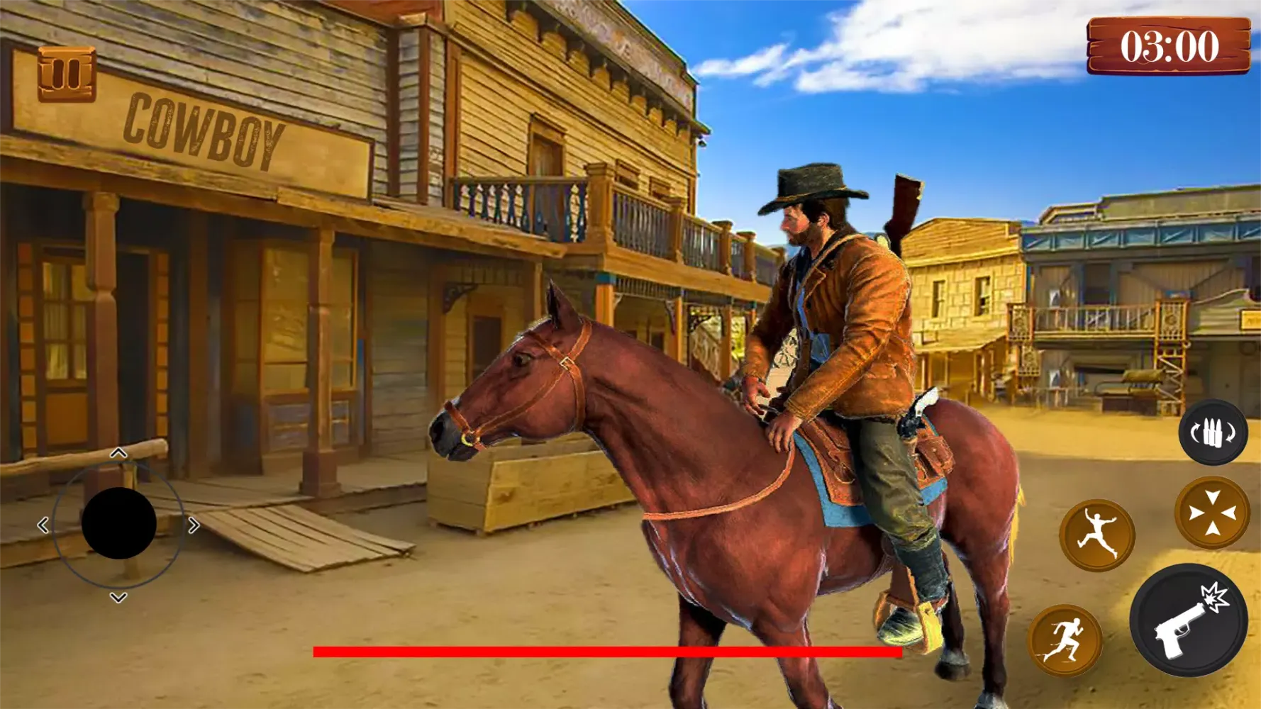 West cowboy Horse Riding game Screenshots