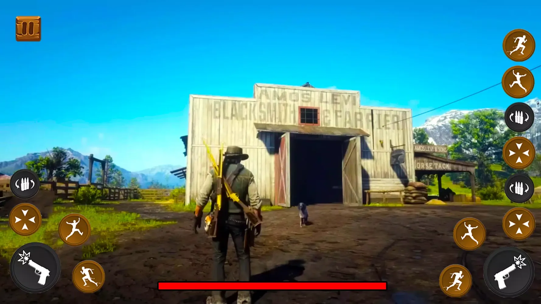 West cowboy Horse Riding game Screenshots