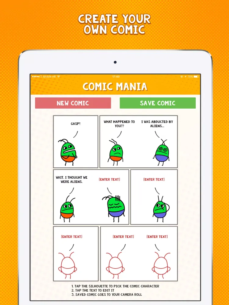 Скриншоты Comic Mania
