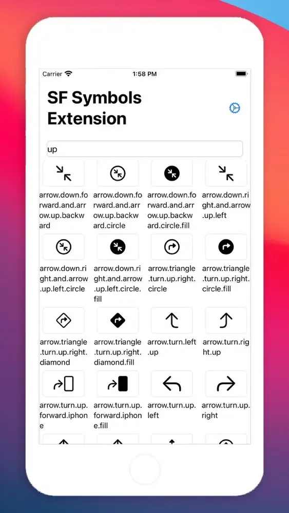 SF Symbols Extension - No Ads Ekran Görüntüleri