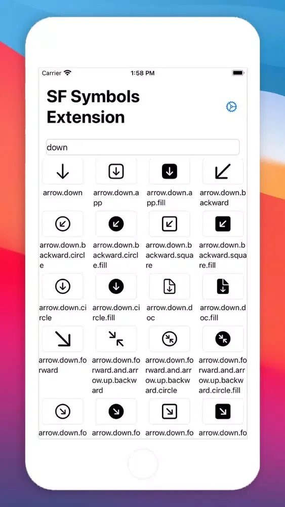 SF Symbols Extension - No Ads Ekran Görüntüleri