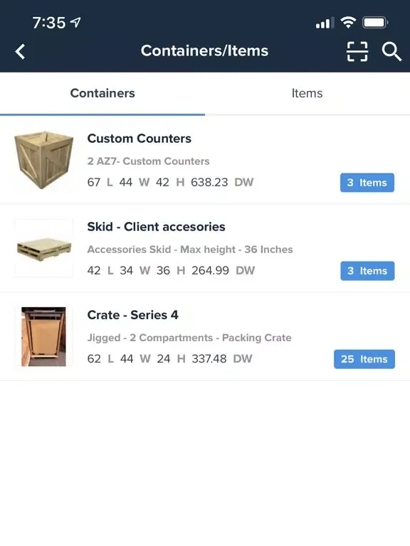 Zrzuty ekranu AssetTracker by ExhibitForce iPad 