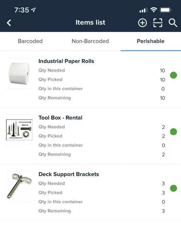 Zrzuty ekranu AssetTracker by ExhibitForce iPad 