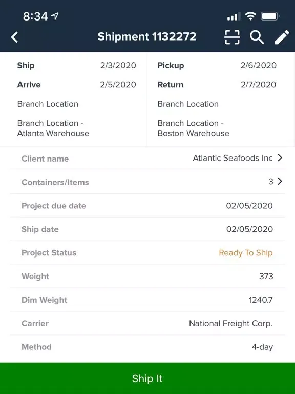Zrzuty ekranu AssetTracker by ExhibitForce iPad 