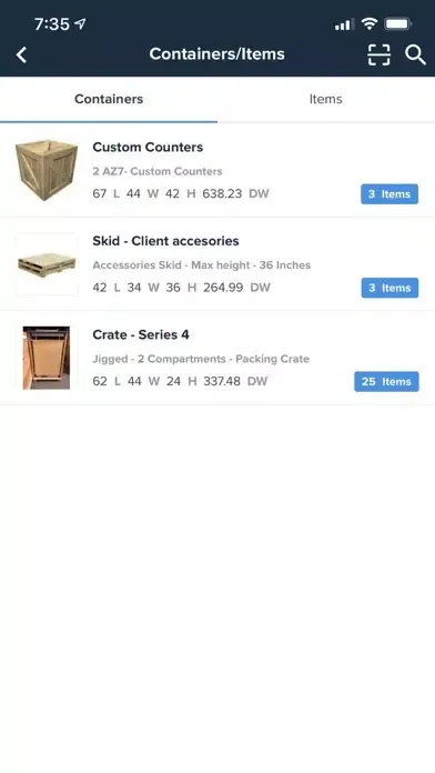 Zrzuty ekranu AssetTracker by ExhibitForce