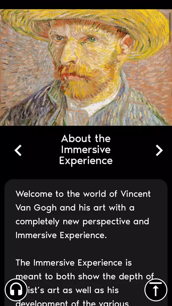Capturas de tela do Van Gogh Immersive Houston