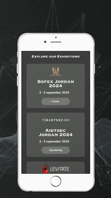Capturas de pantalla de SOFEX Jordan