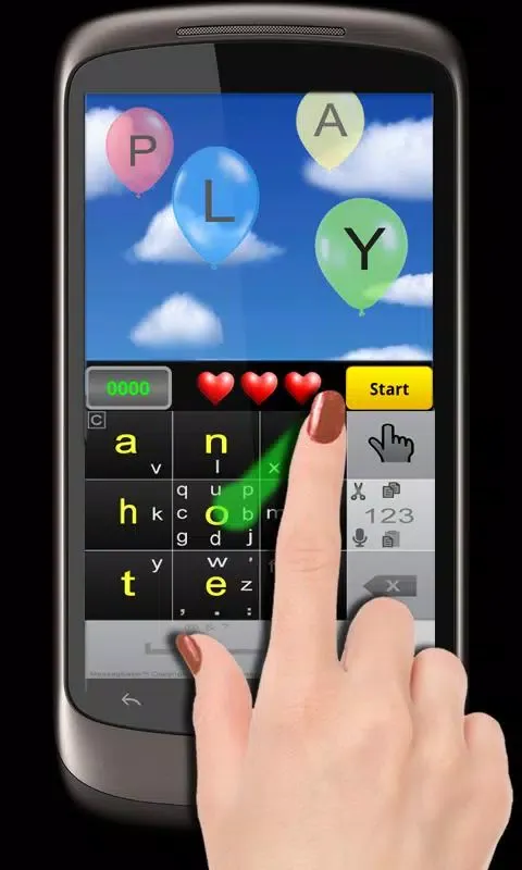 Zrzuty ekranu MessagEase Game