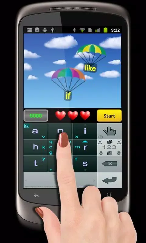 Zrzuty ekranu MessagEase Game