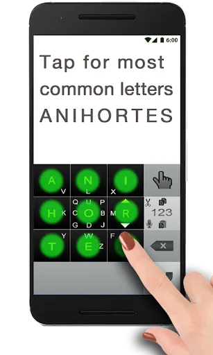 Capturas de tela do MessagEase Keyboard