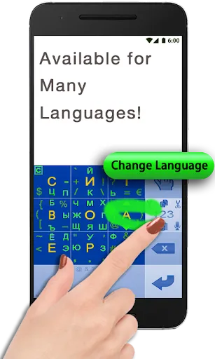 Capturas de tela do MessagEase Keyboard