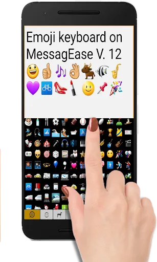 Capturas de tela do MessagEase Keyboard