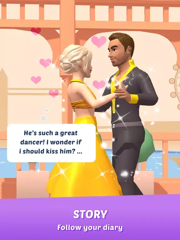 Dance Talent: Match 3 Story iPad  سکرین شاٹس