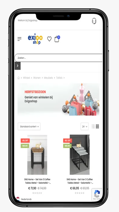 Скриншоты Exigo Shop
