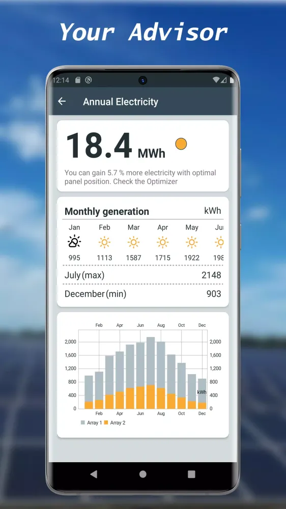 My Solar Panel Lite Screenshots