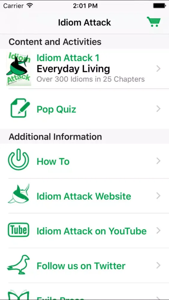 Capturas de tela do Idiom Attack (Korean Edition)