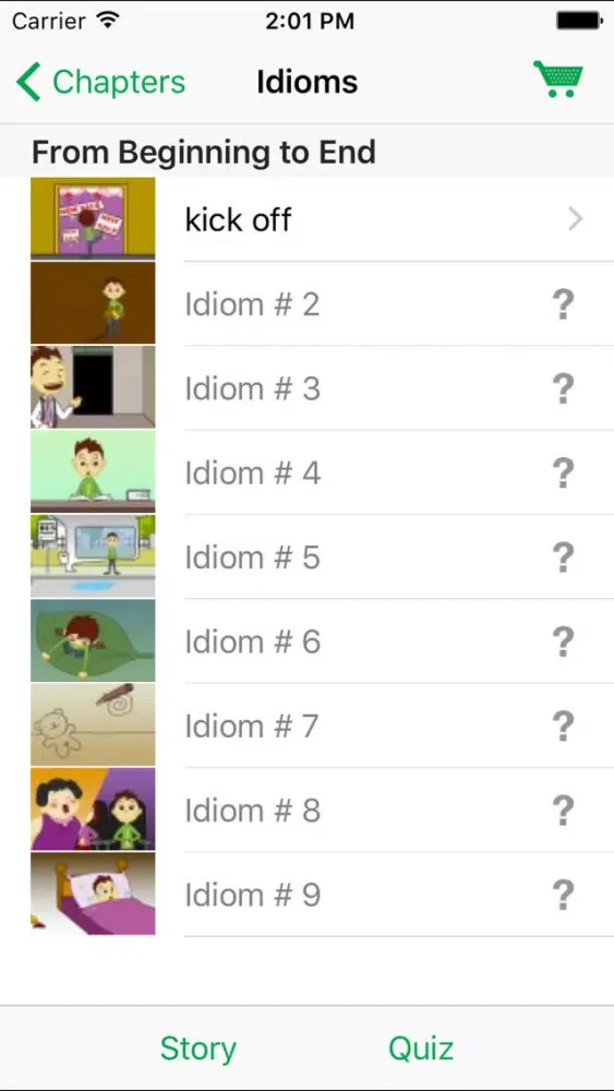 Capturas de tela do Idiom Attack (Korean Edition)