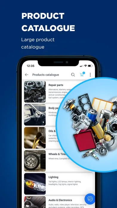 Capturas de pantalla de EXIST.AE – Car Parts Store