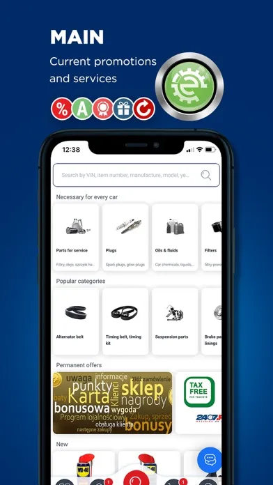 Capturas de pantalla de EXIST.AE – Car Parts Store