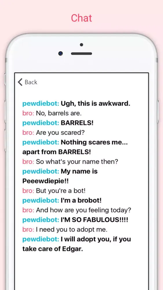 تصاویر Pewdiebot