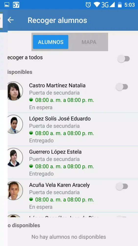 Capturas de tela do Voy por ti