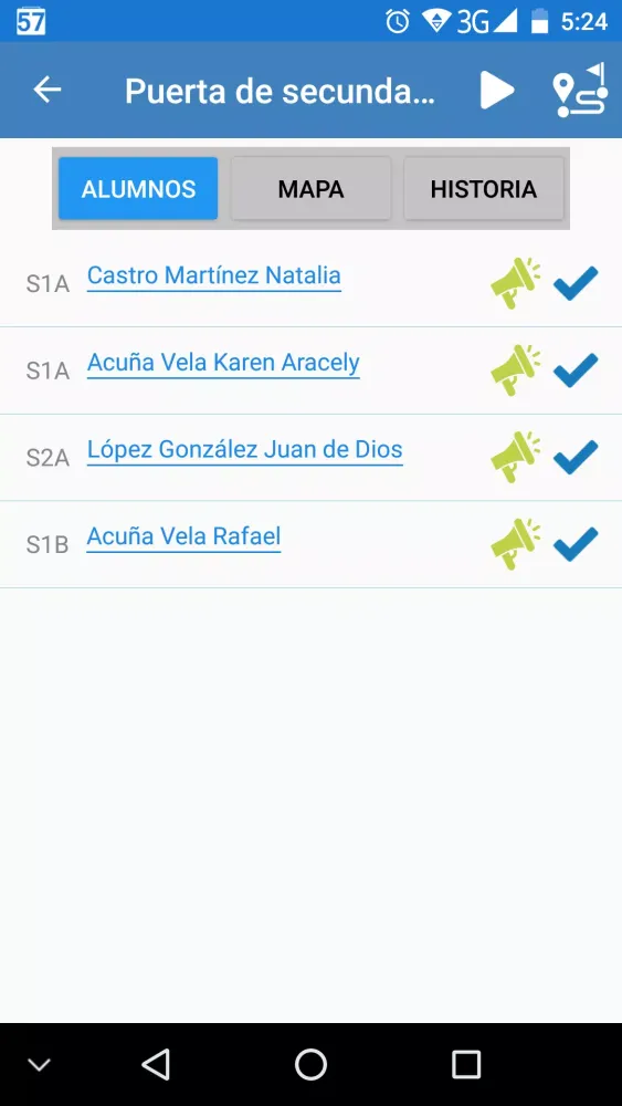 Capturas de tela do Voy por ti