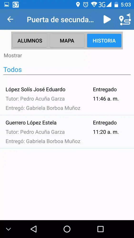 Capturas de tela do Voy por ti
