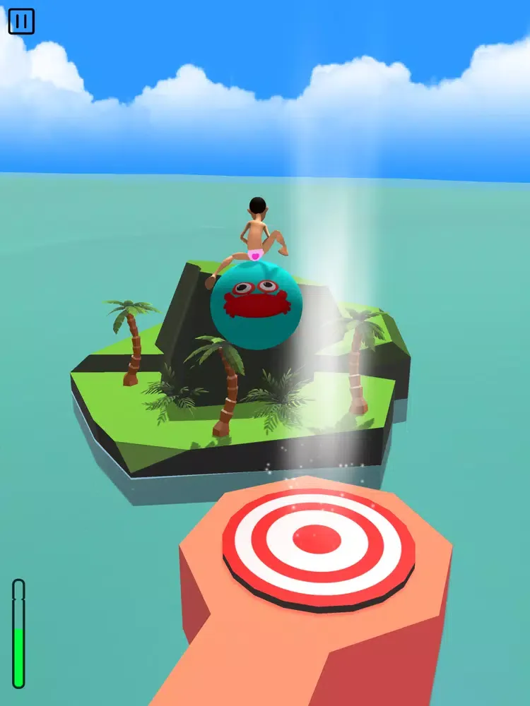 Tangkapan layar Hopper Ball iPad 
