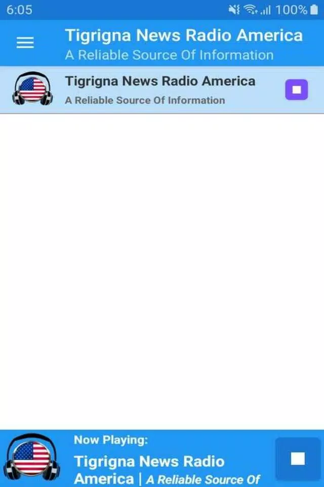 Tigrigna News Radio America Screenshots1