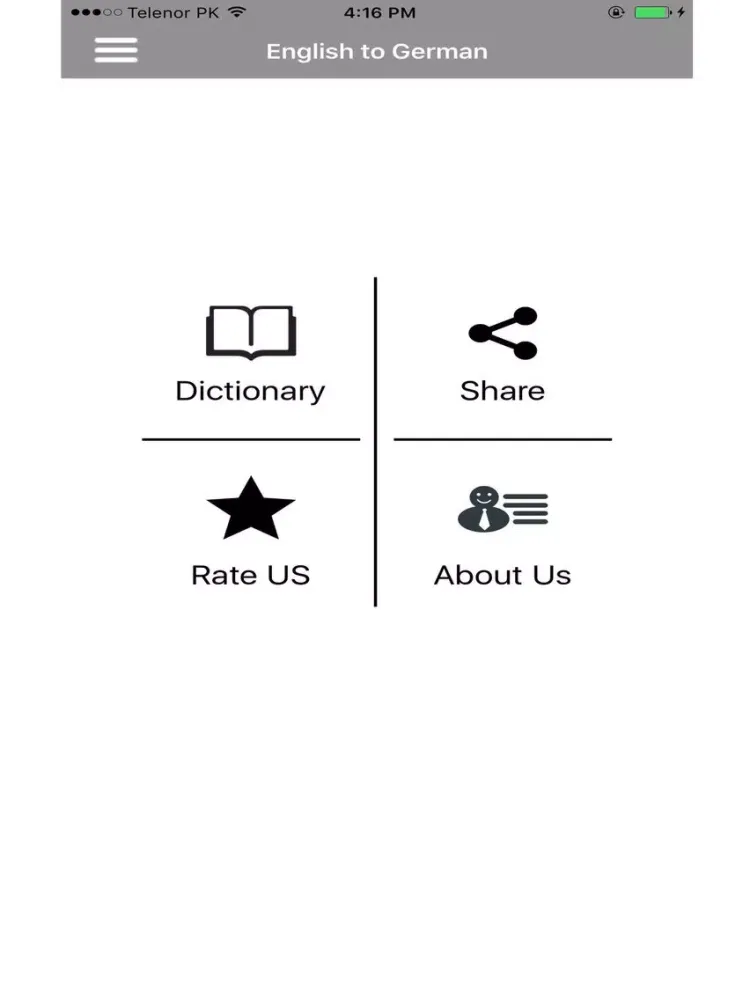 English to German Dictionary for Quick Learning iPad 应用截图