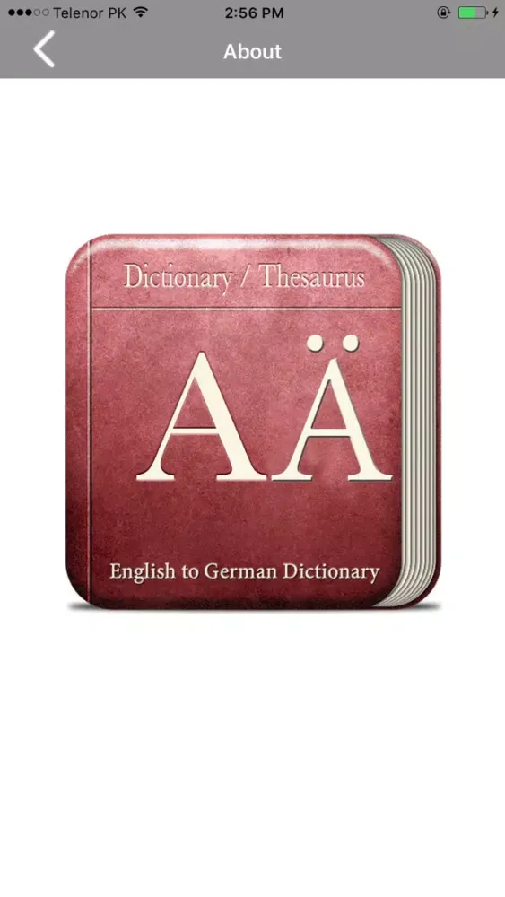 English to German Dictionary for Quick Learning应用截图