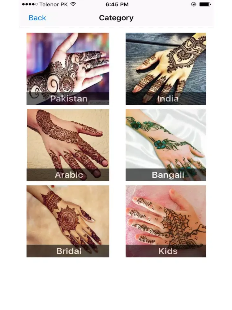 Captures d'écran de Mehndi Designs Henna نقش حناء iPad 