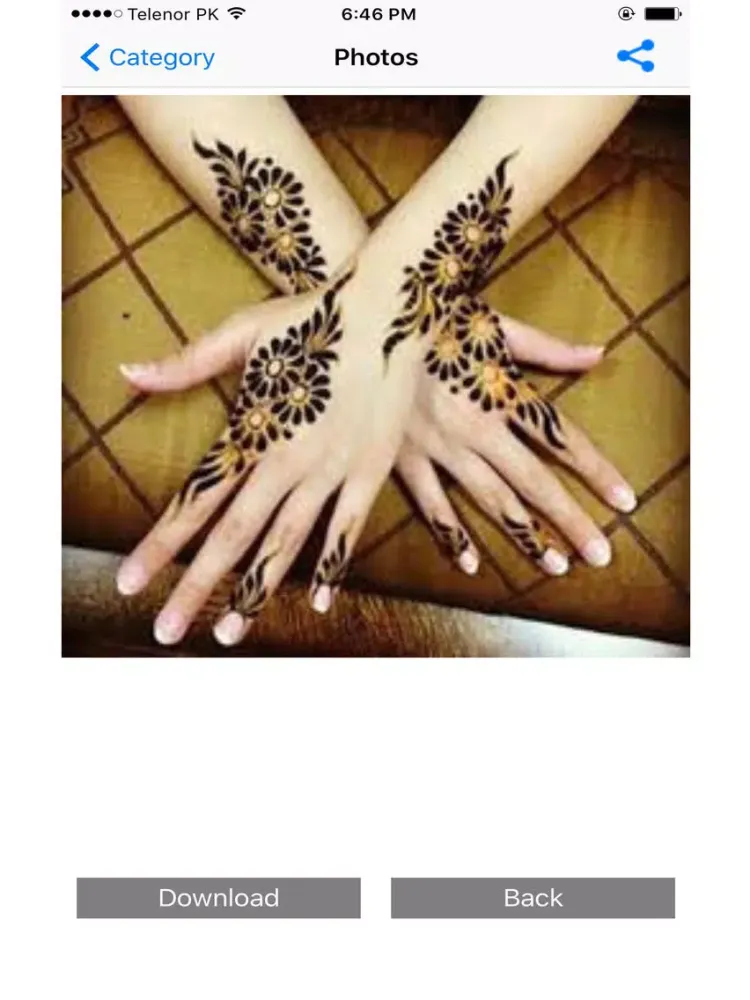 Captures d'écran de Mehndi Designs Henna نقش حناء iPad 