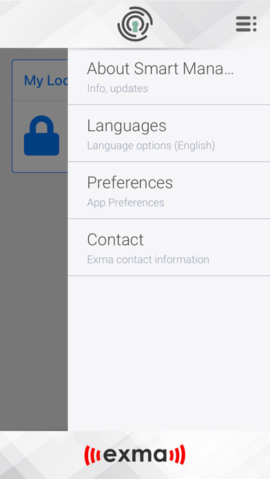 Zrzuty ekranu Exma Smart Manager