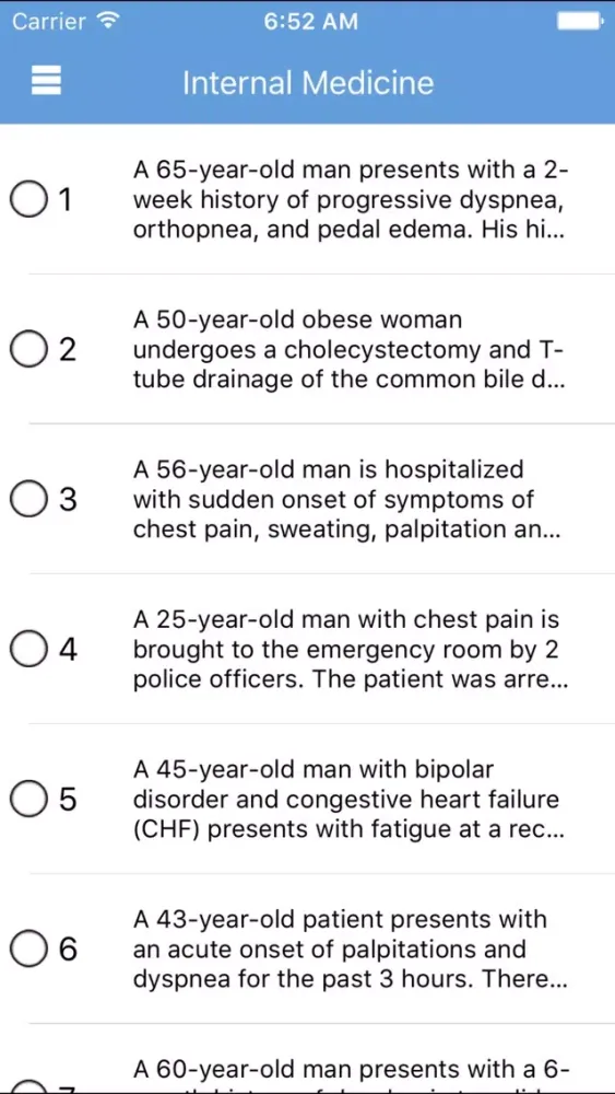 Internal Medicine Practice Exa স্ক্রিনশট