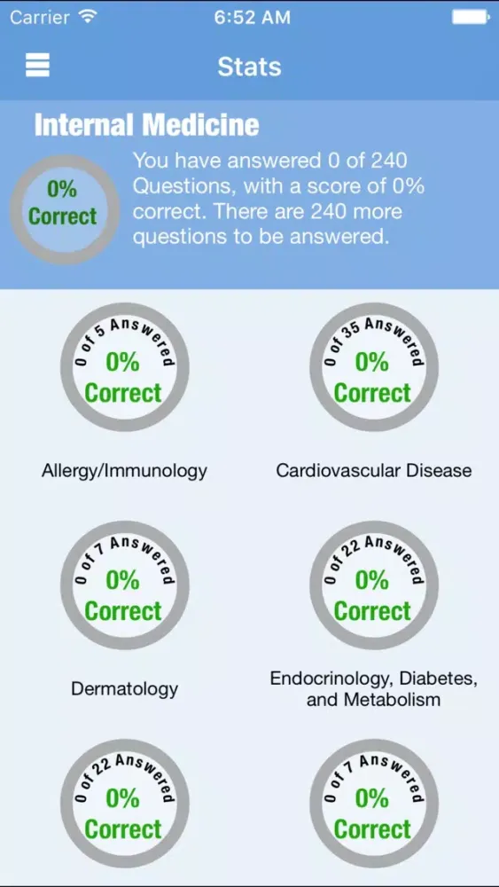 Internal Medicine Practice Exa স্ক্রিনশট
