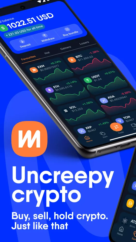 EXMO.com: Trade & Hold Crypto Screenshots