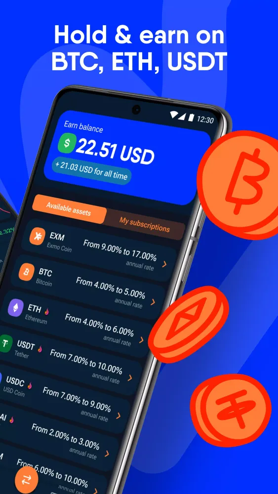 EXMO.com: Trade & Hold Crypto Screenshots