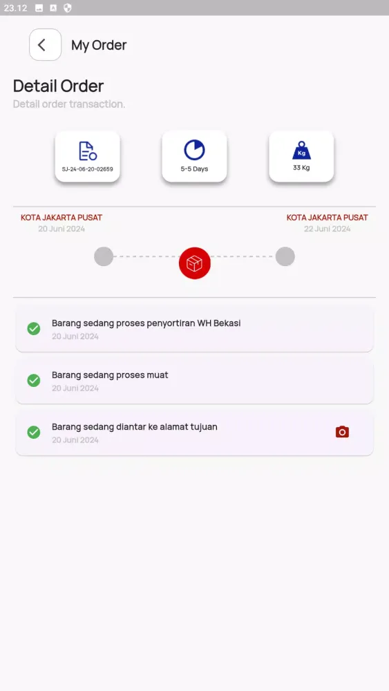 Nam Logistik应用截图