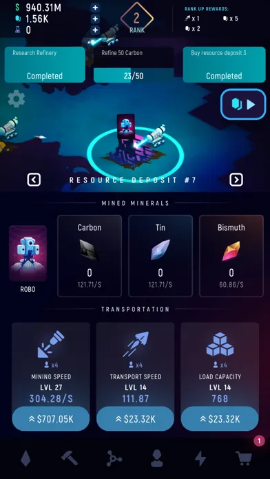 ExoMiner - Idle Miner Universe Screenshots