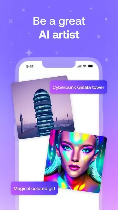Ảnh chụp màn hình của Artist - AI Image Generator