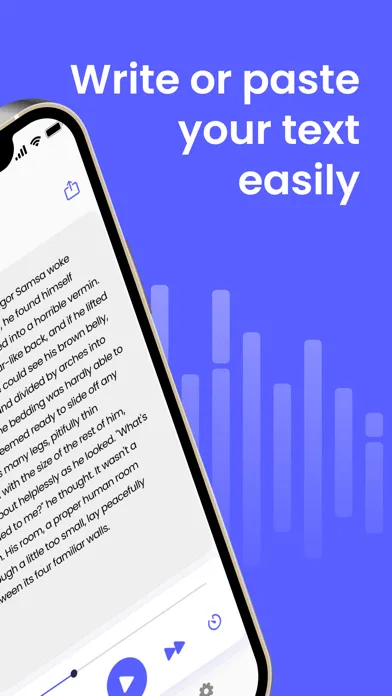 Tpeech: Read Text Aloud & TTS سکرین شاٹس