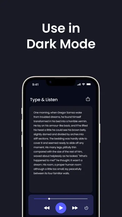 Tpeech: Read Text Aloud & TTS سکرین شاٹس