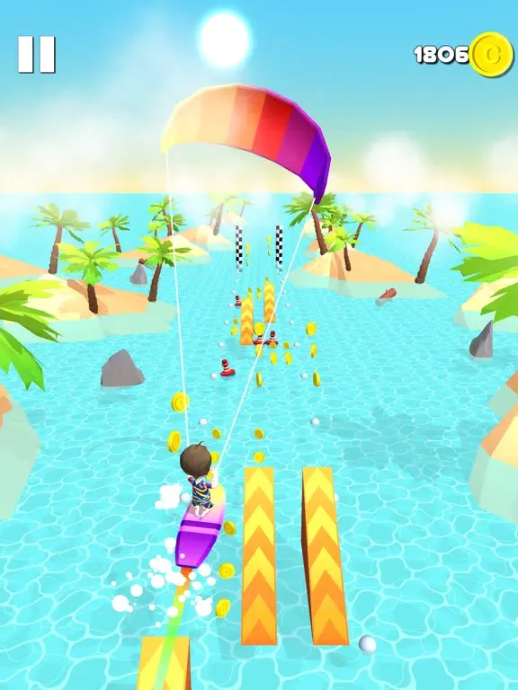 Captures d'écran de Kite Surfer! iPad 