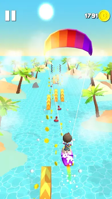 Captures d'écran de Kite Surfer!