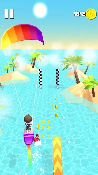 Captures d'écran de Kite Surfer!