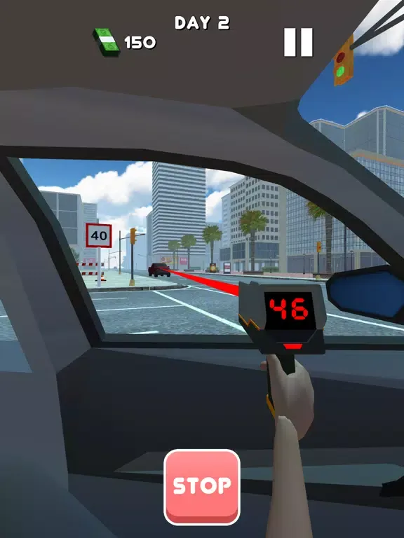 ภาพหน้าจอของ Road Cop iPad 